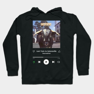 Stereo Music Player - Last Train to Satansville Hoodie